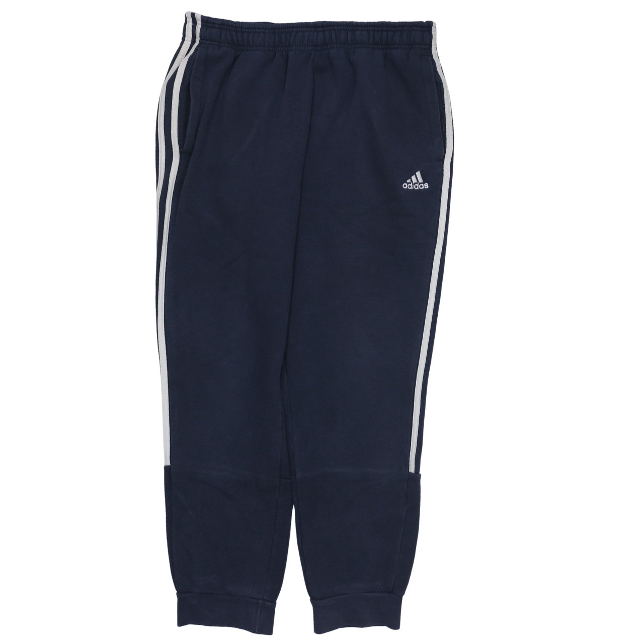 Adidas Men Blue Jogger Trousers Size M Regular Fit
