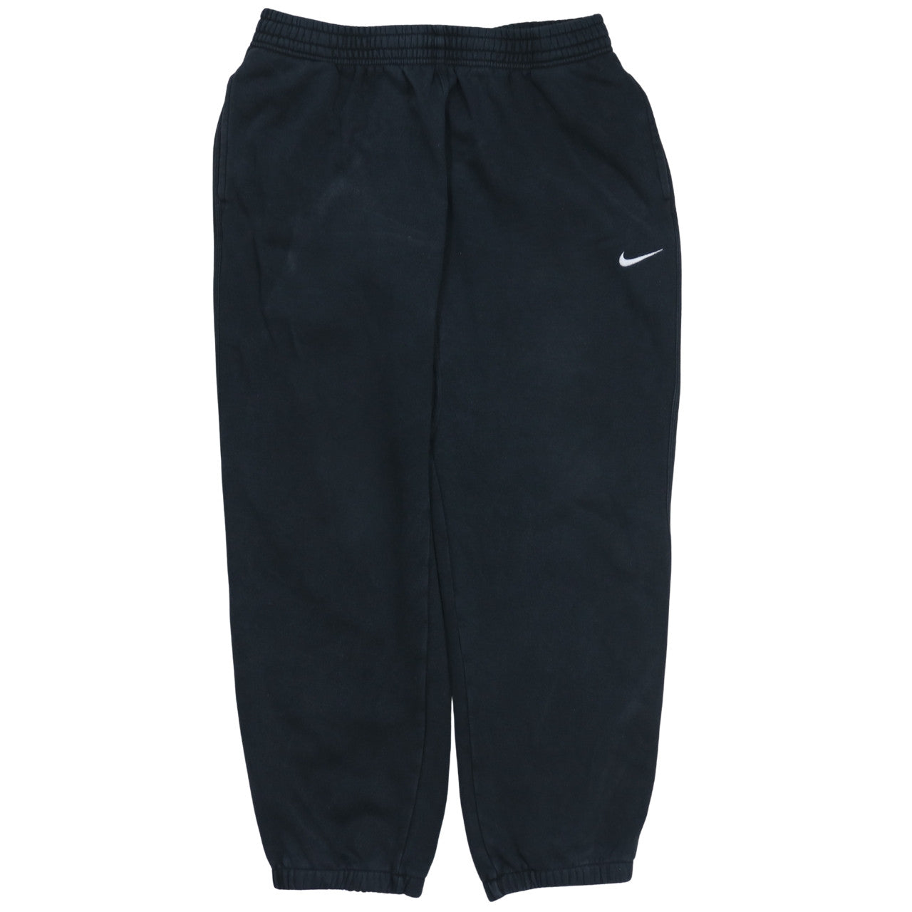 Nike Men's Black Fleece Jogger Trousers XL Regular Fit