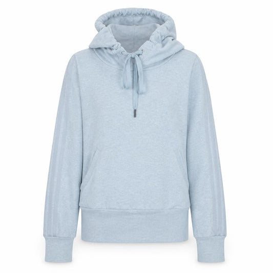 Adidas Women’s Light Grey Hooded Pullover Hoodie Size S
