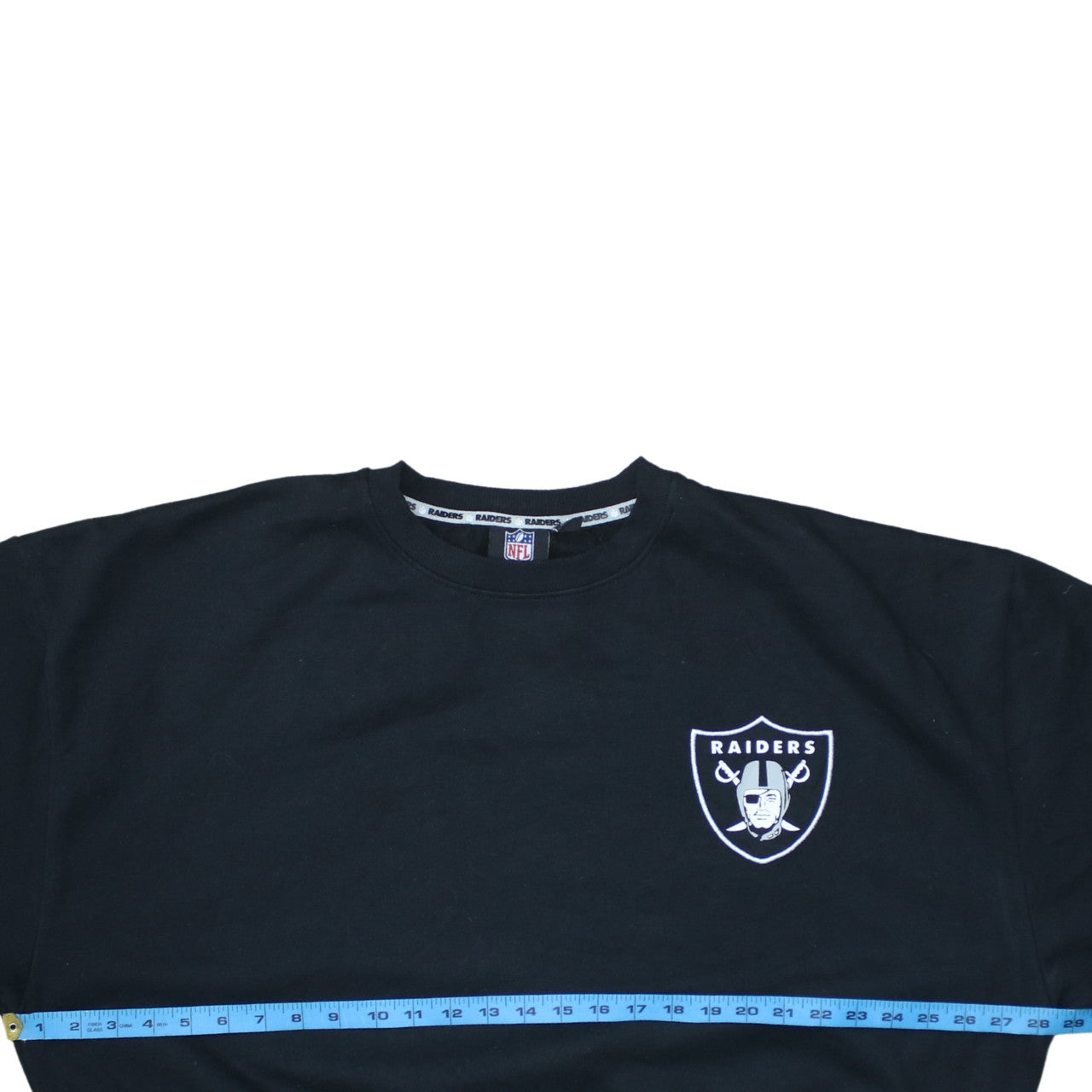 Primark NFL Raiders Black Cotton Crew Neck Sweatshirt Women’s XL