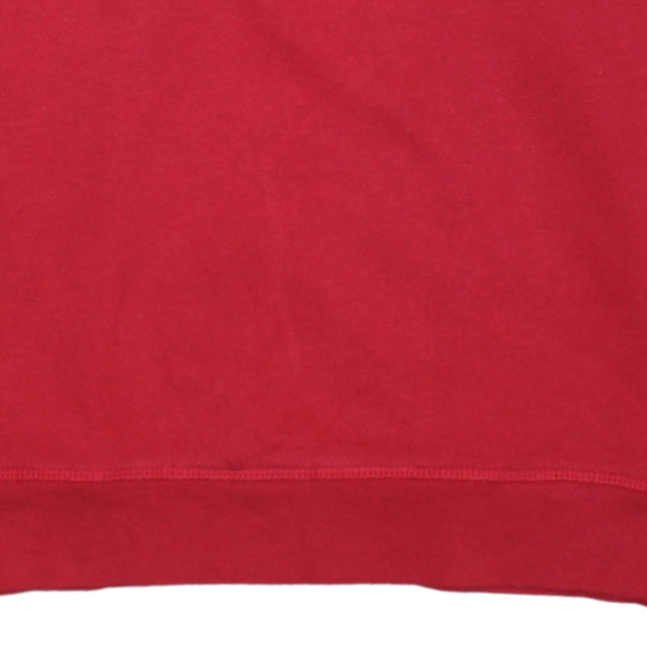 Levi's Womens Red Crew Neck Logo Pullover Sweatshirt M