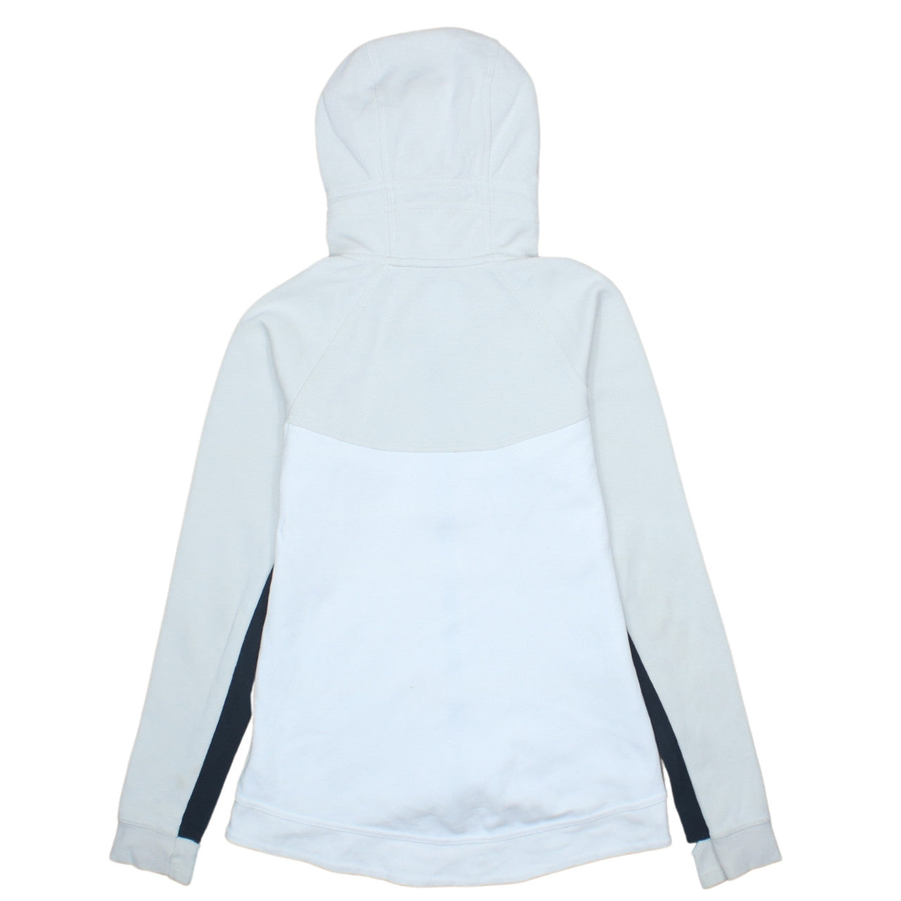 Nike Men's White Full Zip Hoodie S Regular Fit Sportswear