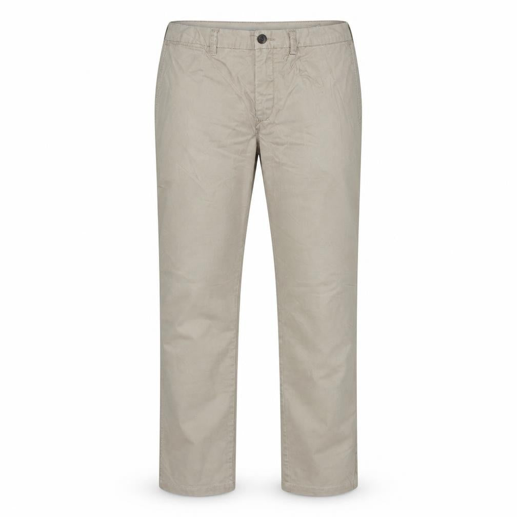 Tommy Hilfiger Men's Beige Chino Trousers Size 36x34 Regular Fit
