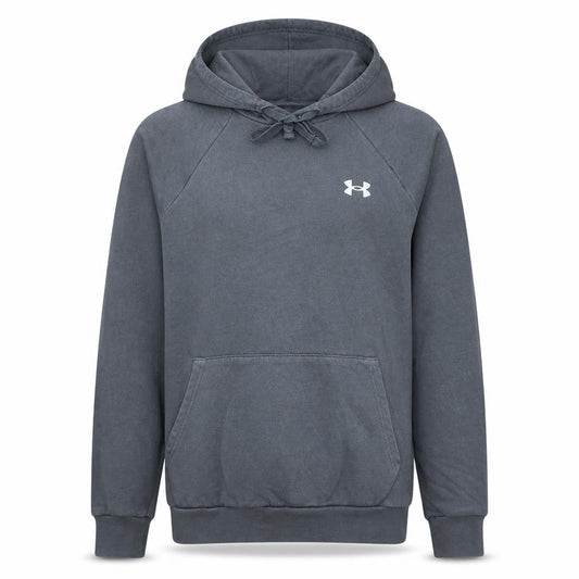 Under Armour Men's Grey Pullover Hoodie Small Loose Fit Sportswear