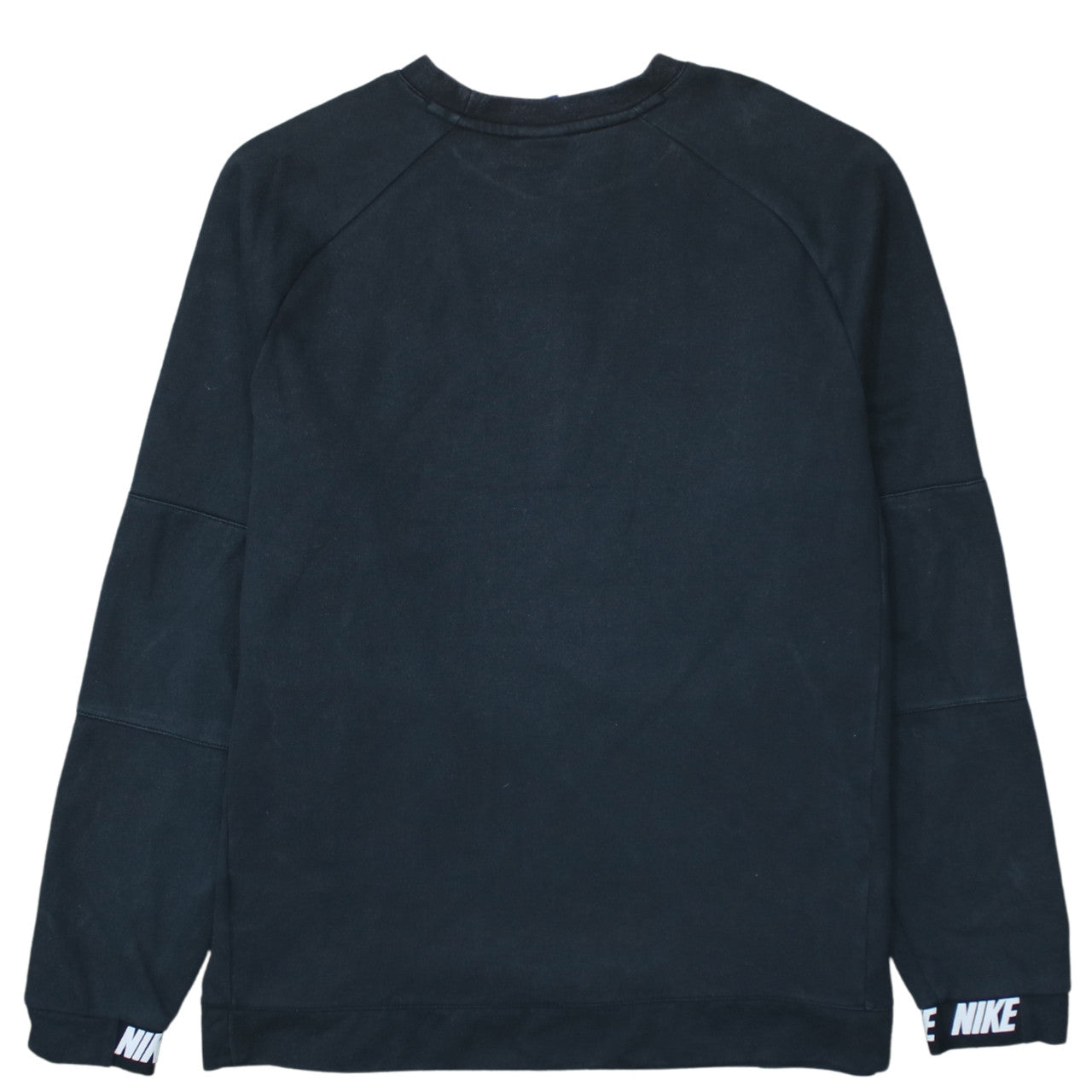 Nike Men's Black M Crew Neck Pullover Sweatshirt with Logo