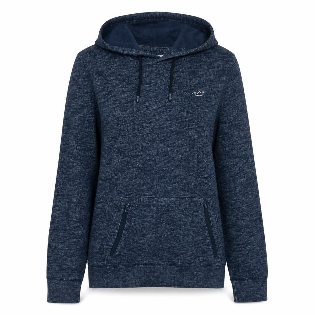 Hollister Womens Blue Pullover Hoodie S - Hooded Sweatshirt