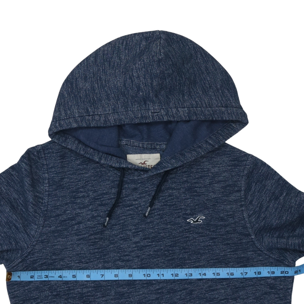 Hollister Womens Blue Pullover Hoodie S - Hooded Sweatshirt