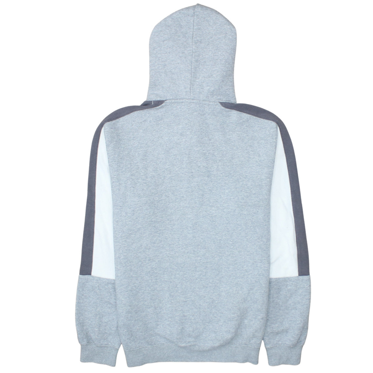 Champion Men’s Grey Pullover Hoodie Large Logo Fleece Sweatshirt