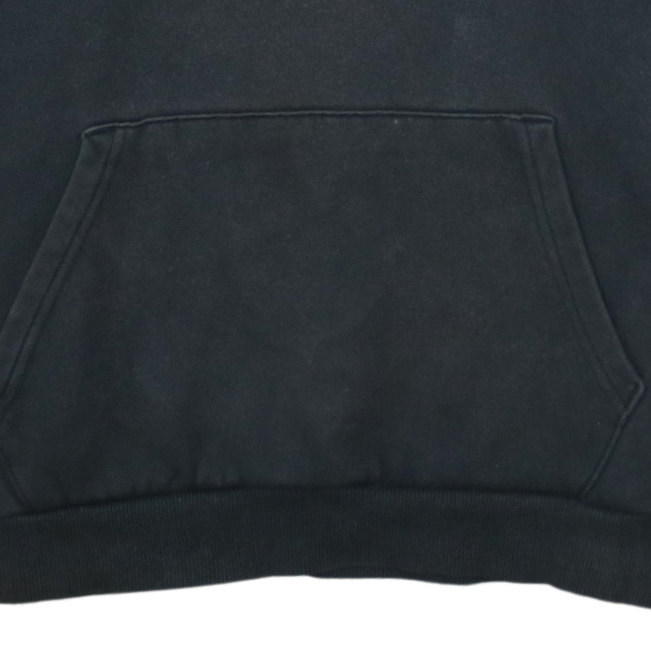 Puma Men's Black Small Pullover Hoodie with Logo Print