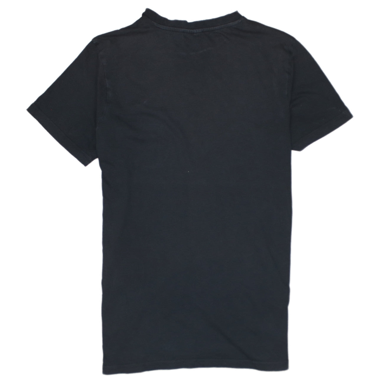 FILA Men's Black Crew Neck Short Sleeve Cotton T-Shirt M