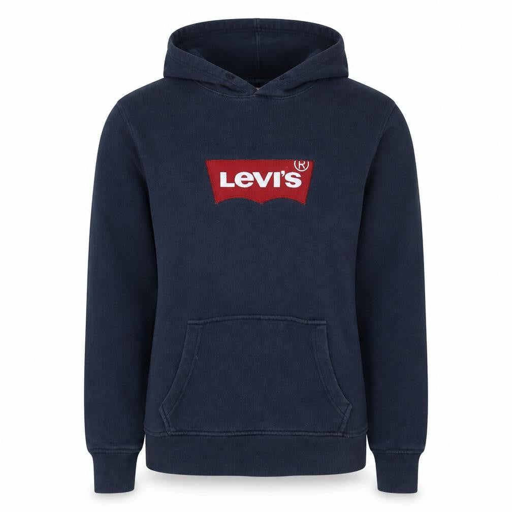 Levi's Men's Blue Pullover Hoodie Small Classic Logo Sweatshirt