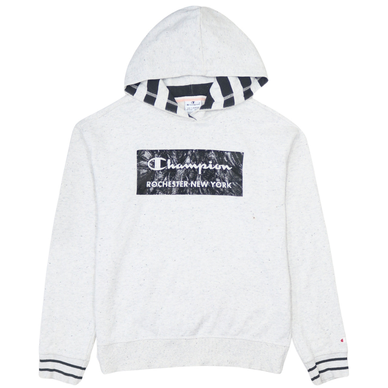Champion Boys Grey 2XL Pullover Hoodie Rochester New York Graphic
