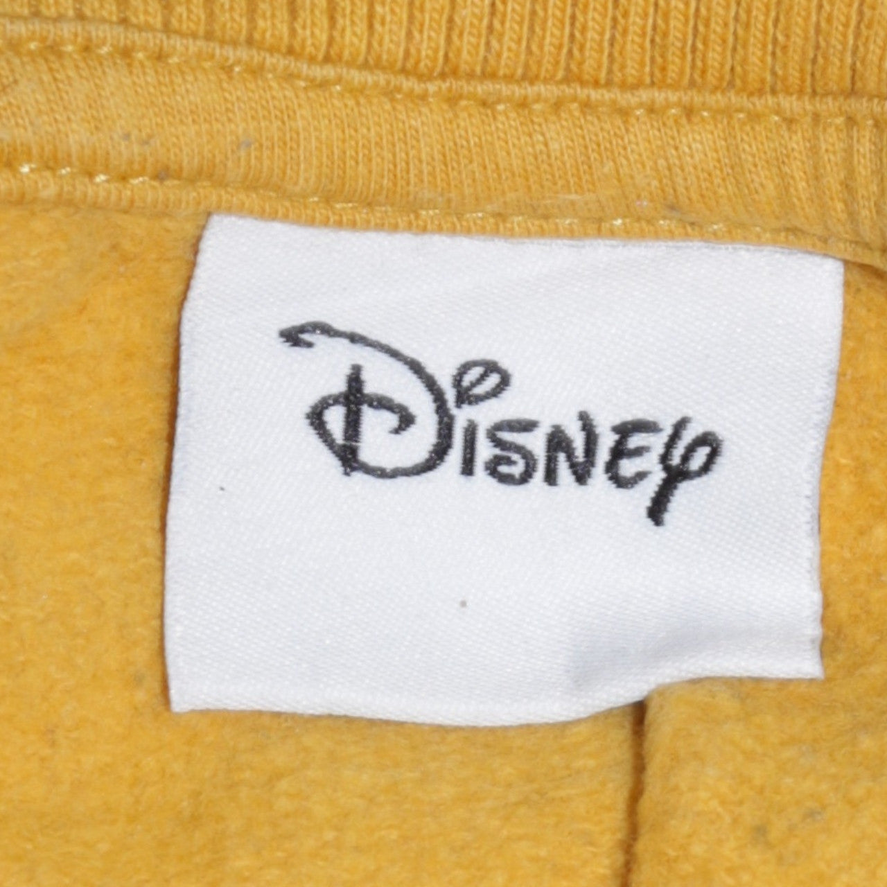 Disney Tu Women's Yellow Floral Minnie Sweatshirt Size 10 Cotton