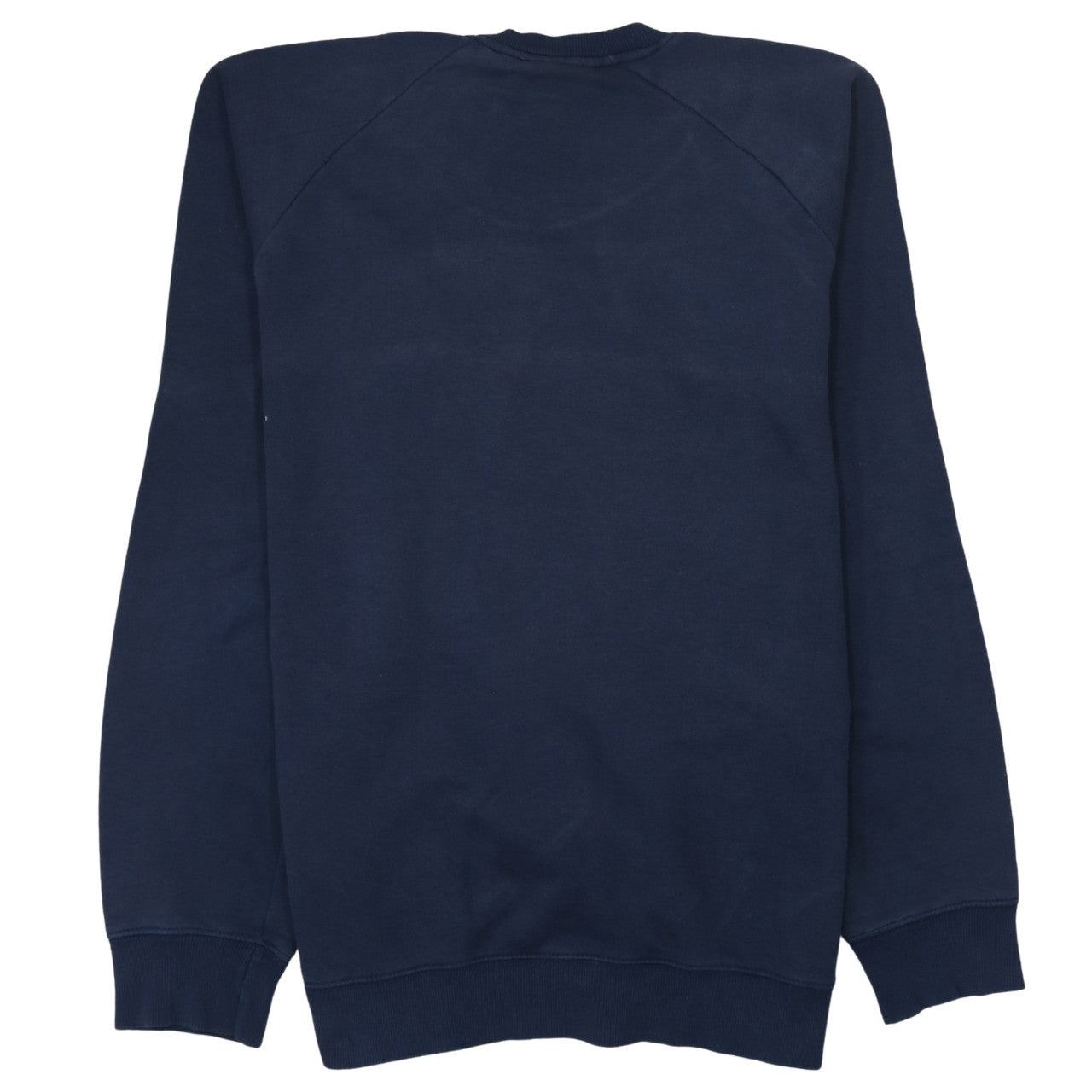 Adidas Men's Blue Crew Neck Logo Pullover Sweatshirt M