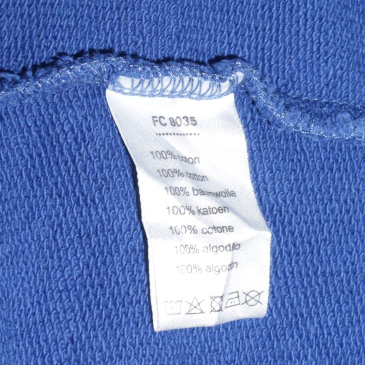 Lacoste Sport Men's Blue Full Zip Hoodie L Cotton