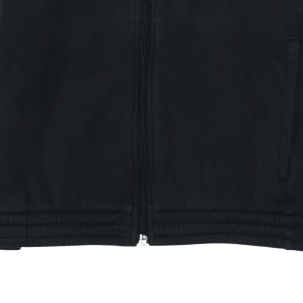 Adidas Boys Grey Full Zip Colourblock Hoodie 11-12 Years