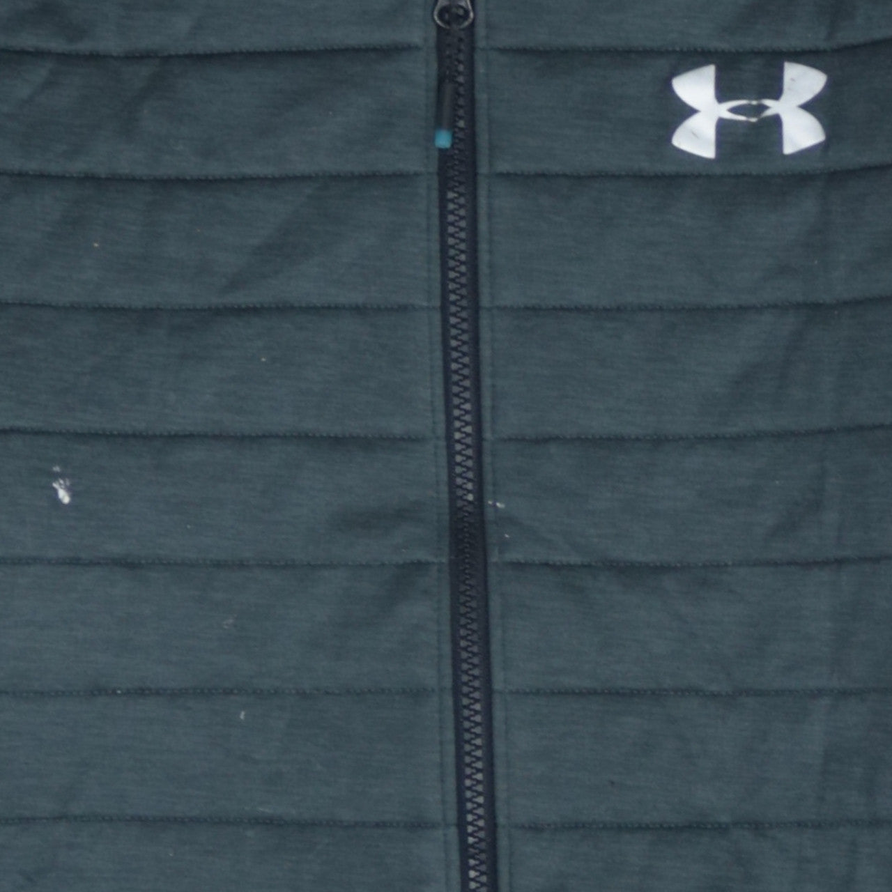 Under Armour Men’s Grey Hooded Full Zip Puffer Jacket L