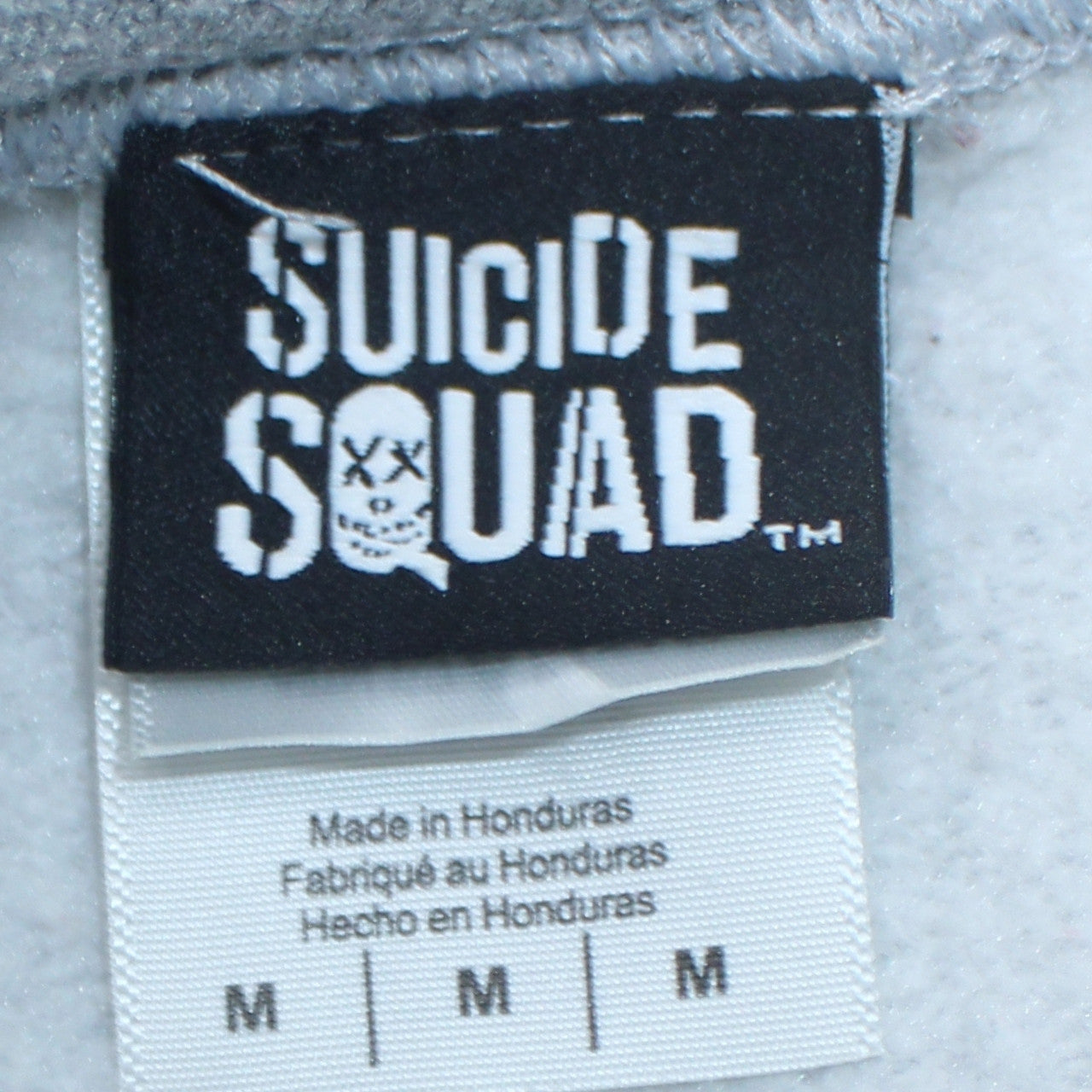 Suicide Squad Grey Graphic Harley Sweatshirt Women M Crew Neck