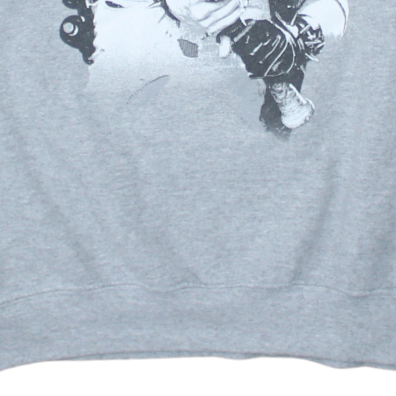 Suicide Squad Grey Graphic Harley Sweatshirt Women M Crew Neck