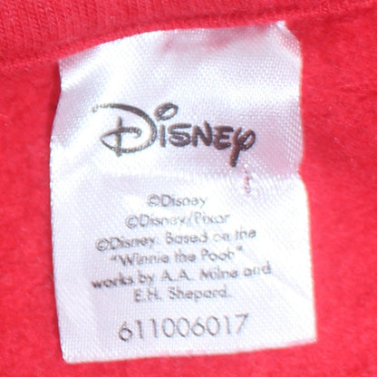Additional view of Disney boys’ red christmas sweatshirt l 16-18 mickey & minnie graphic pullover