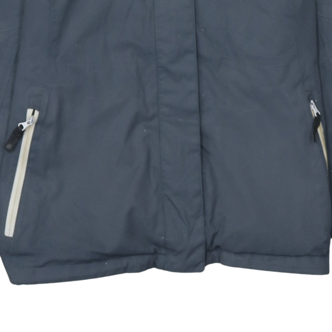 Jack Wolfskin Women's Blue Waterproof Hooded Rain Jacket Size 12