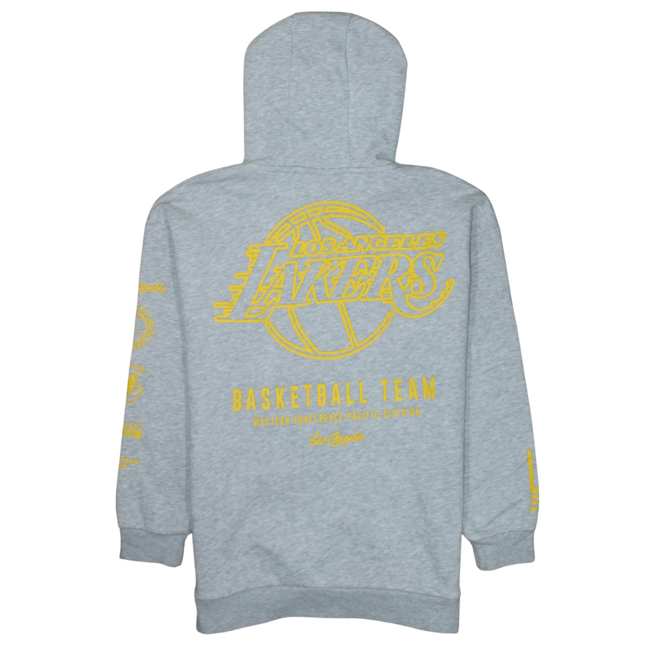 NBA Boys Grey Los Angeles Lakers Pullover Hoodie 12-13 Years Basketball Style