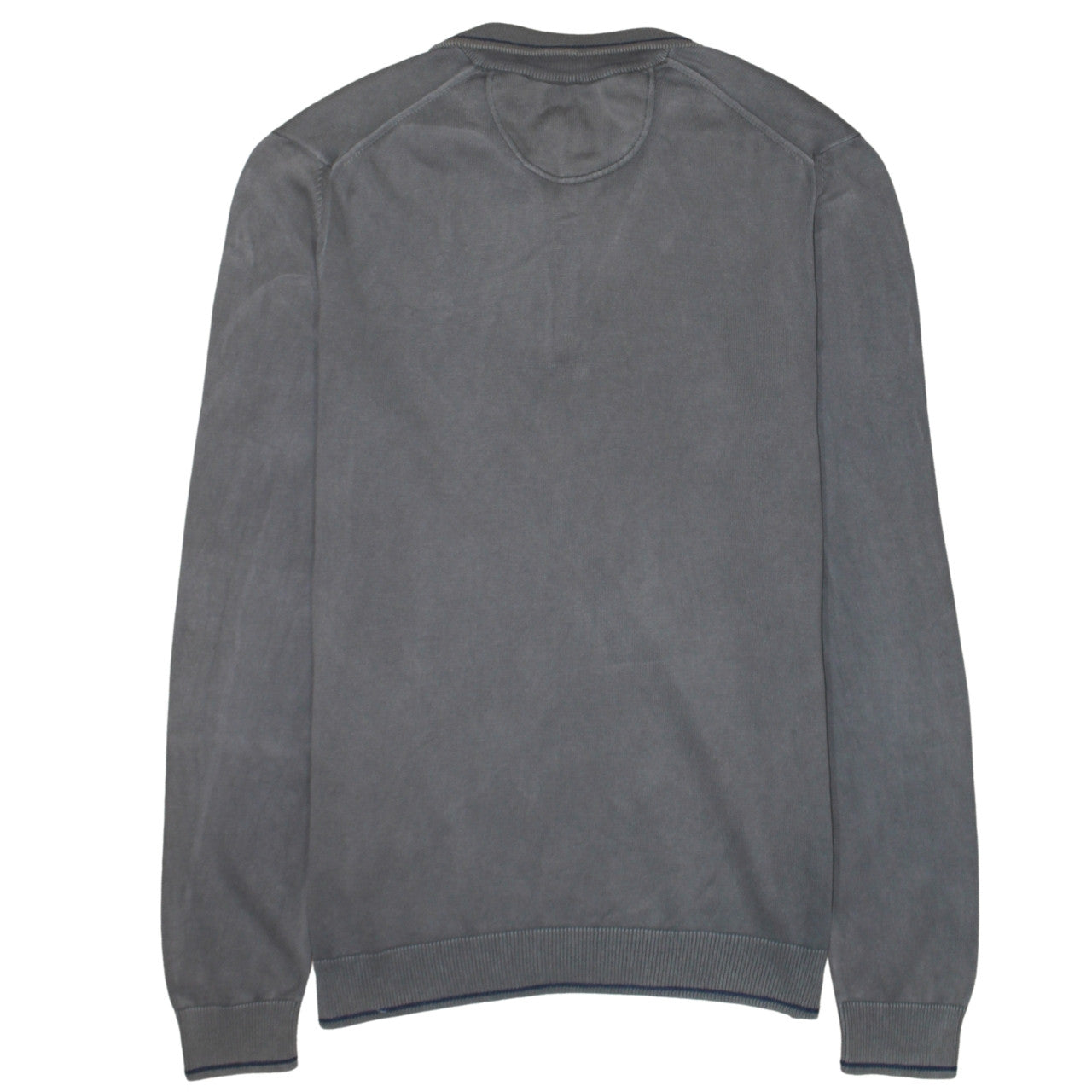 Timberland Men’s Grey 1/4 Zip Cotton Jumper Size S