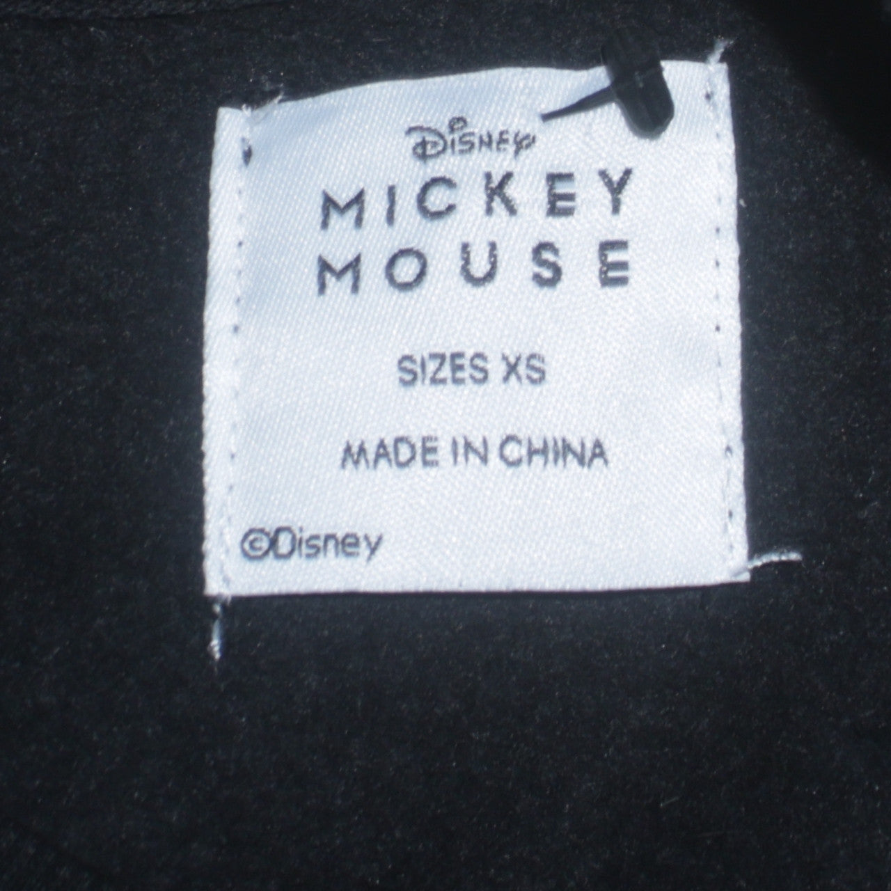 Disney Mickey Mouse Black Sweatshirt XS Women’s Primark Cares