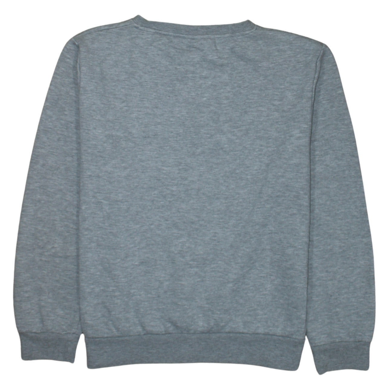 Disney Women Grey Stitch Pullover Sweatshirt Size M 10/12