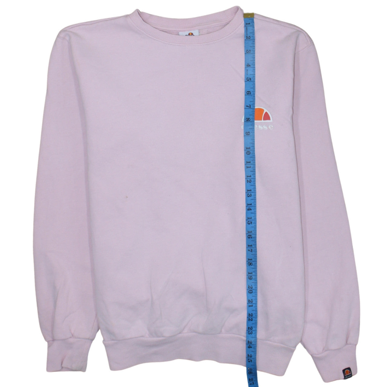 Ellesse Womens Pink Crew Neck Pullover Sweatshirt Size 12
