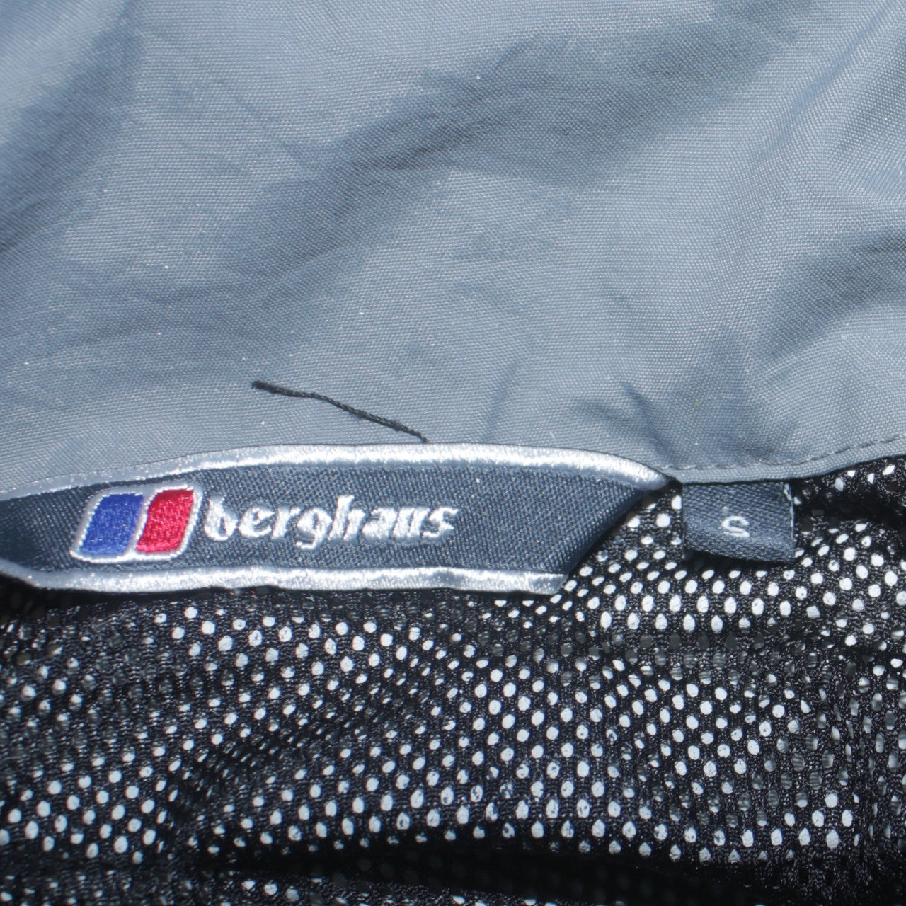 Berghaus Men's Blue Waterproof Hooded Rain Jacket Size S