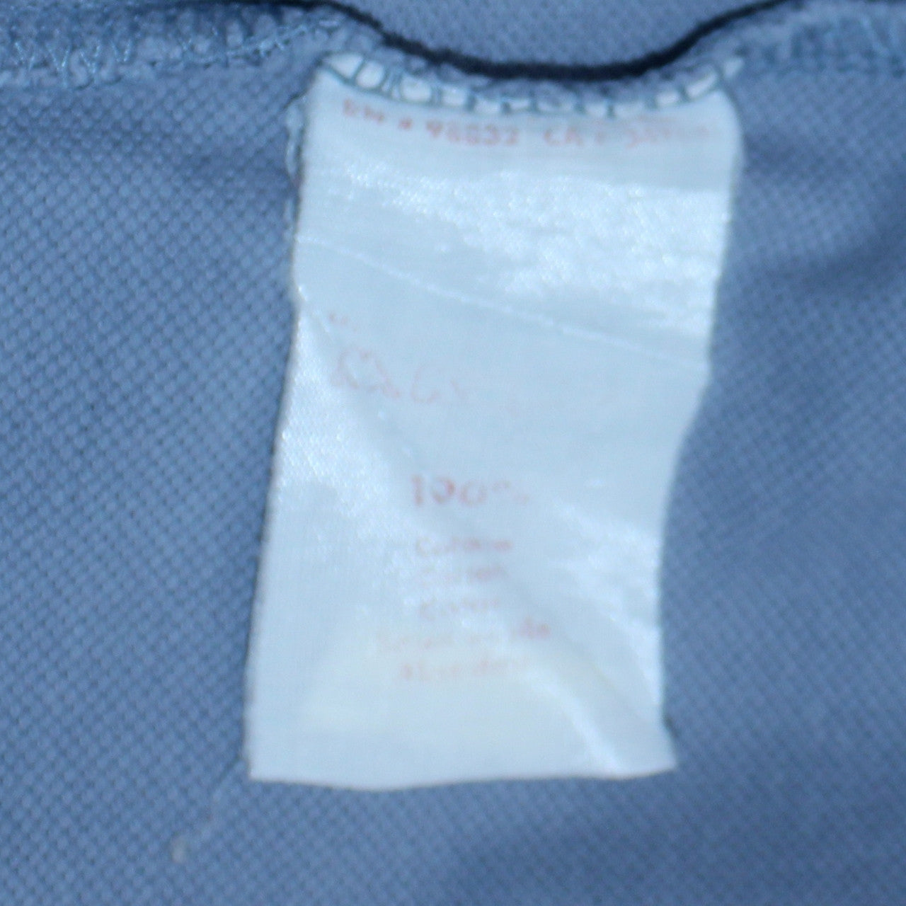Kappa Men's Blue Long Sleeve Polo Shirt Size L Cotton Casual Top