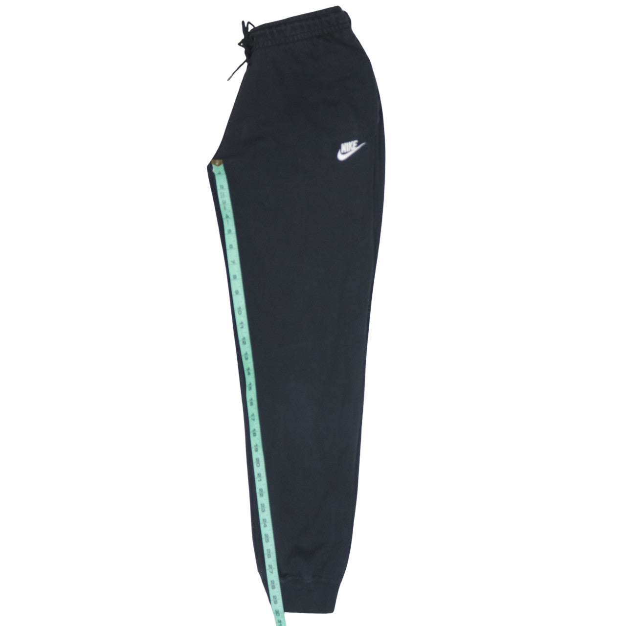 Nike Men Black Fleece Sweatpants Medium Regular Fit Joggers