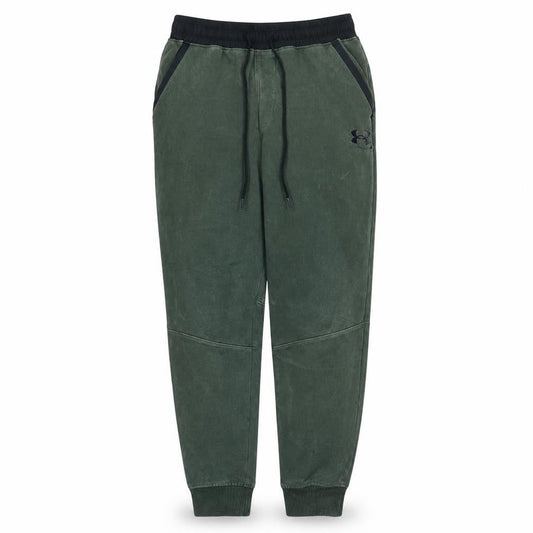 Under Armour Men's Green Jogger Trousers Size S ColdGear Fleece
