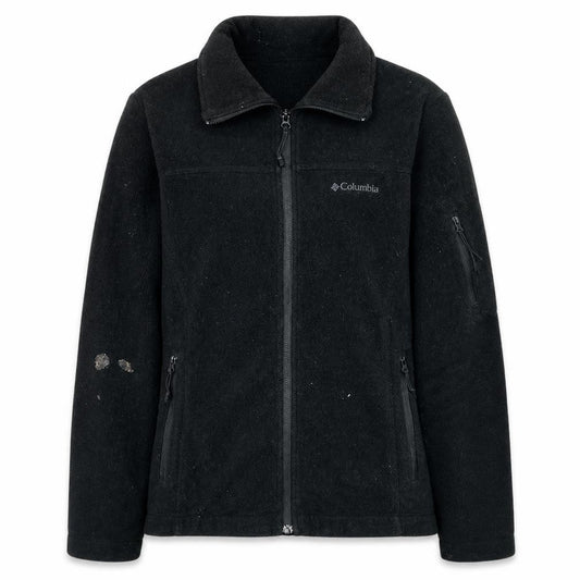 Columbia Women's Black Fleece Full Zip Jacket Size S Outdoor Wear