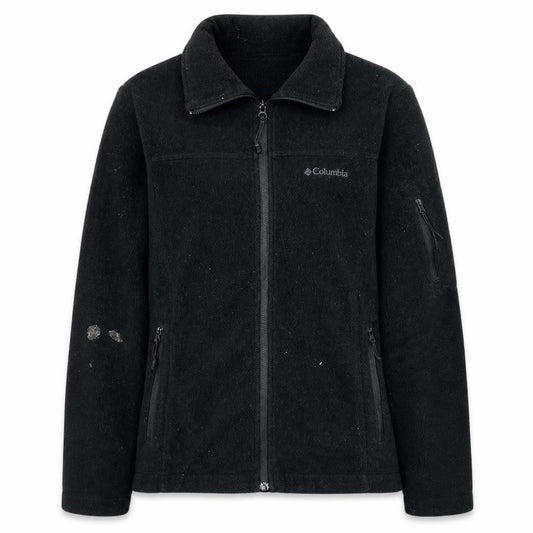 Columbia Women's Black Fleece Full Zip Jacket Size S Outdoor Wear