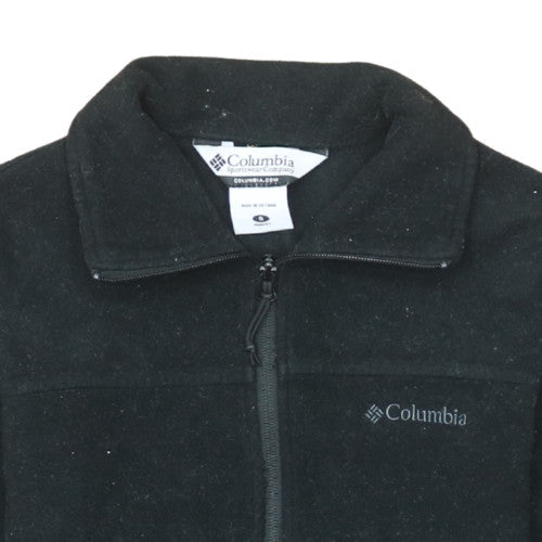 Columbia Women's Black Fleece Full Zip Jacket Size S Outdoor Wear