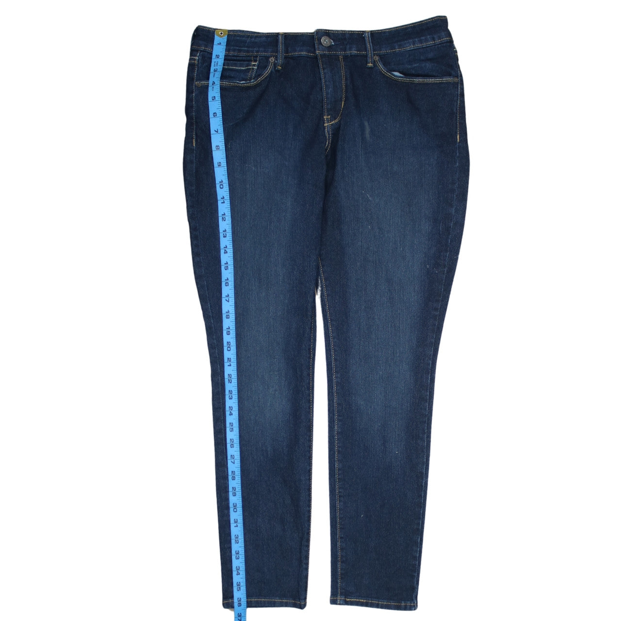 Levi's Denizen Women's Blue Mid Rise Skinny Jeans Size 10