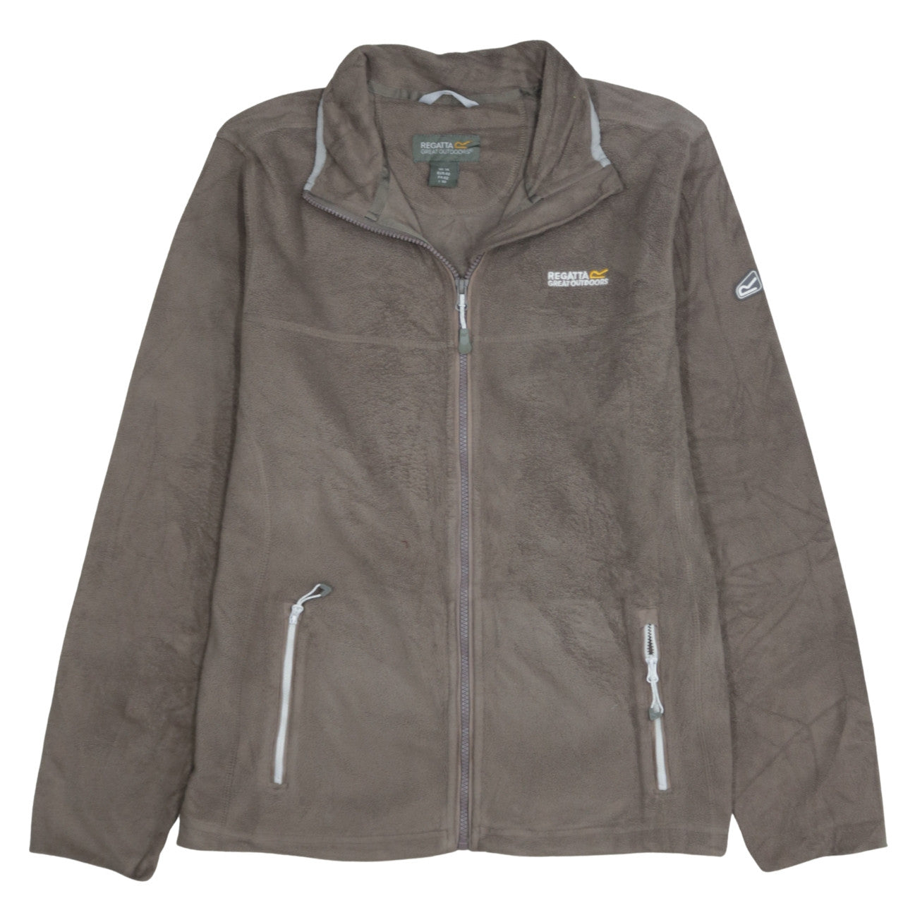 Regatta Women’s Brown Fleece Full Zip Outdoor Jacket Size 14