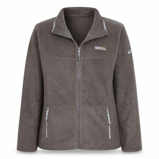 Regatta Women’s Brown Fleece Full Zip Outdoor Jacket Size 14