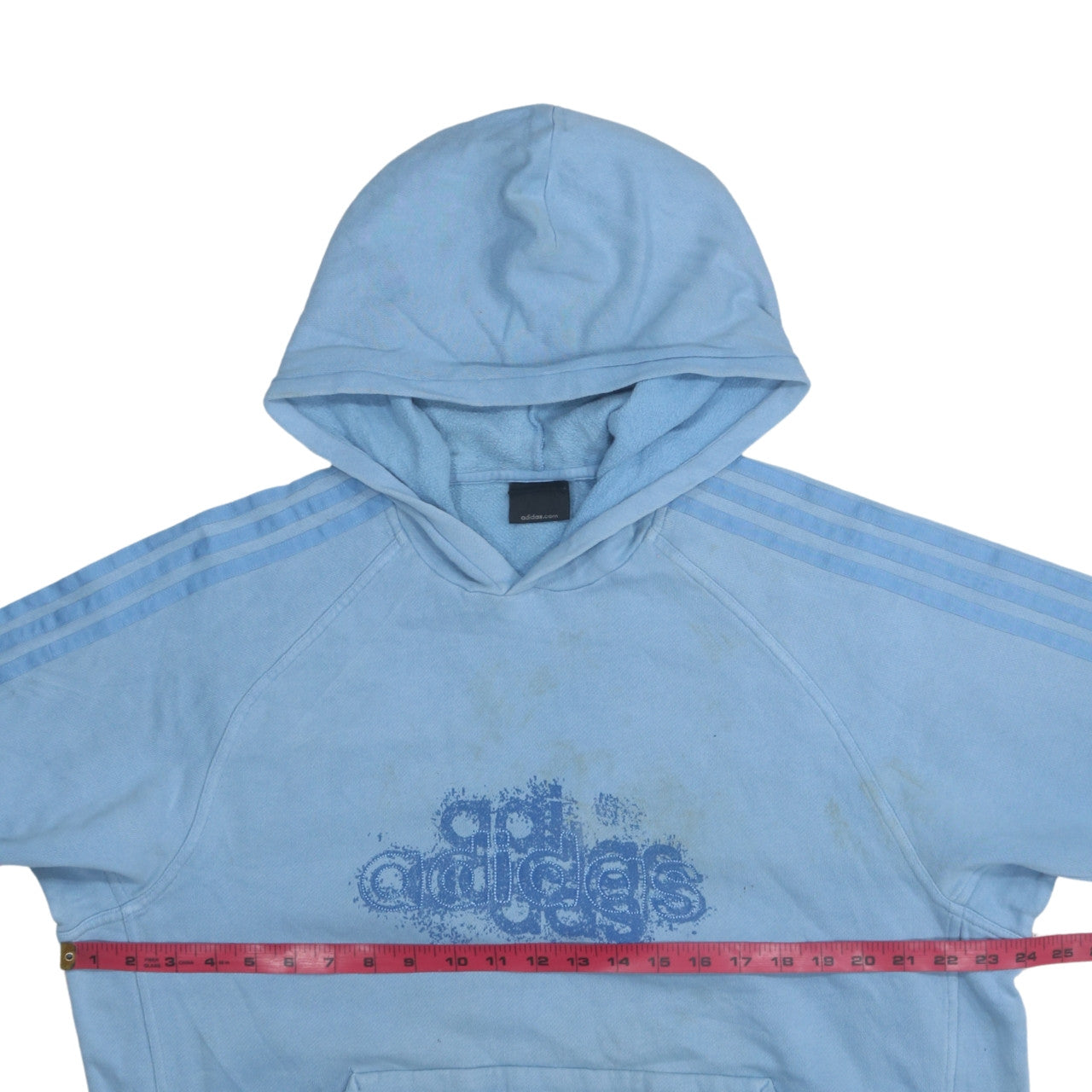 Adidas Men's Blue XL Pullover Hoodie Fleece Sportswear