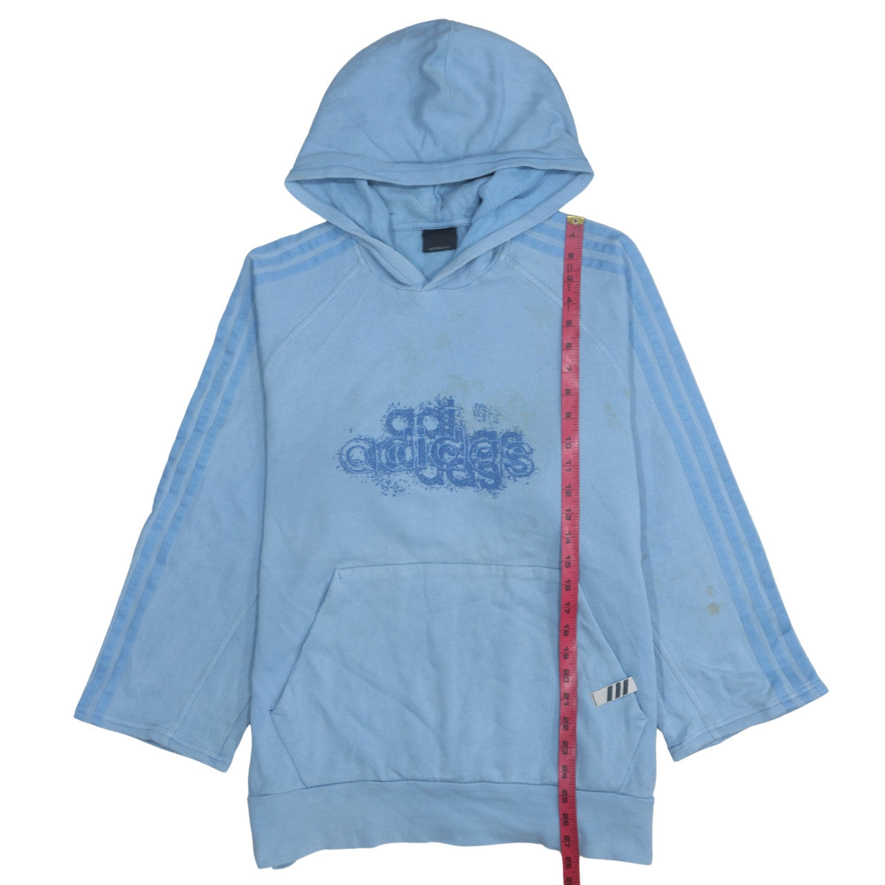 Adidas Men's Blue XL Pullover Hoodie Fleece Sportswear