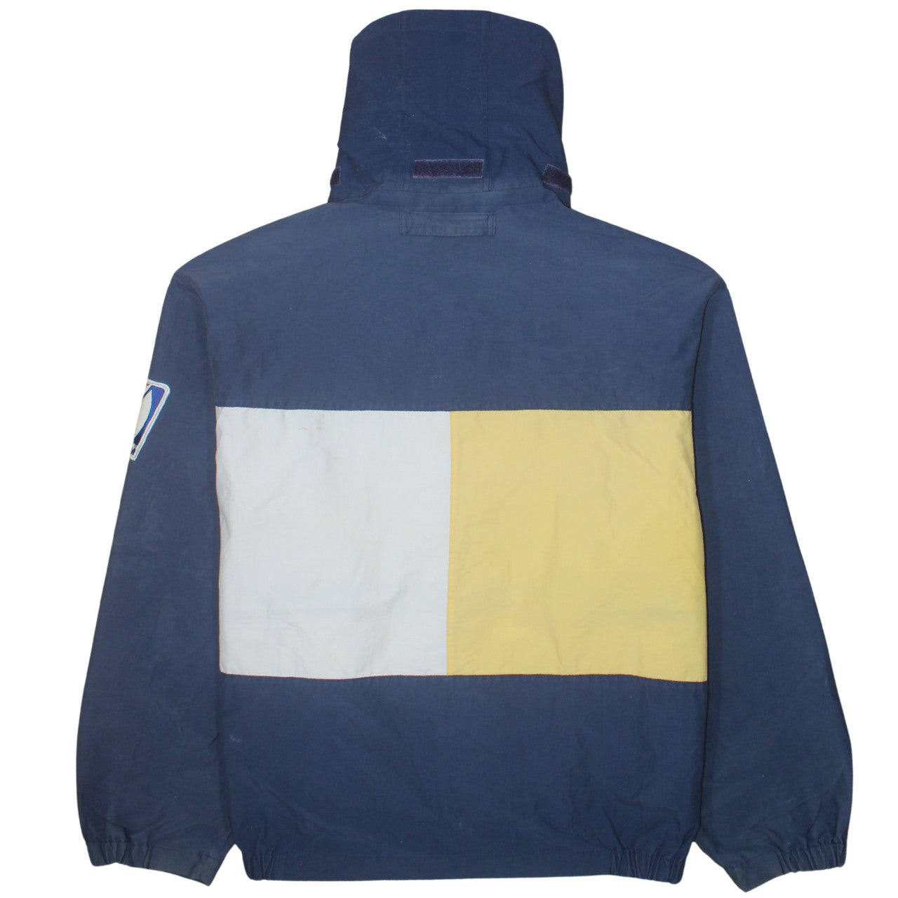 Nautica Men’s Blue Colour Block XL Windbreaker Jacket