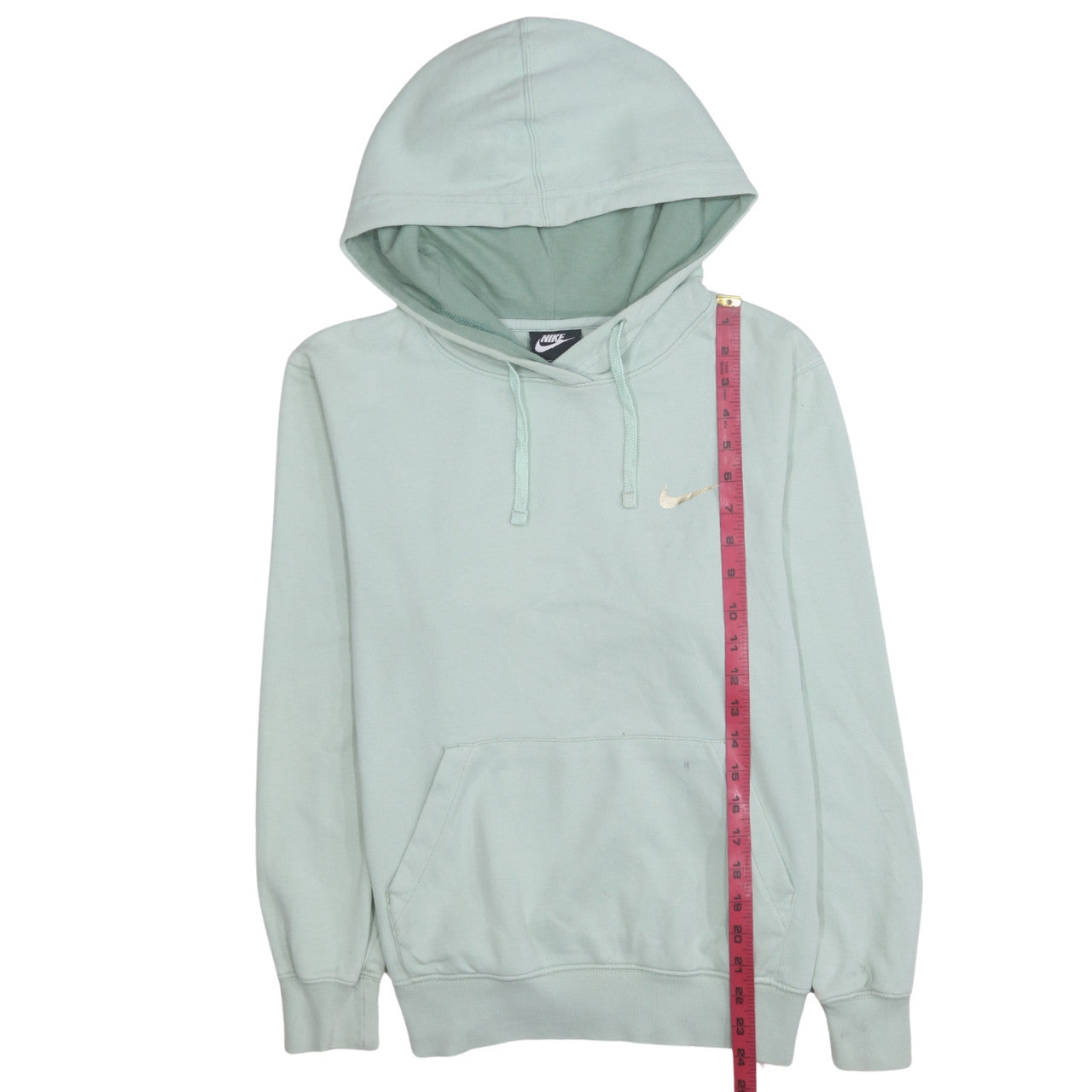 Nike Women’s Mint Green Pullover Hoodie XS Cotton Blend Sweatshirt