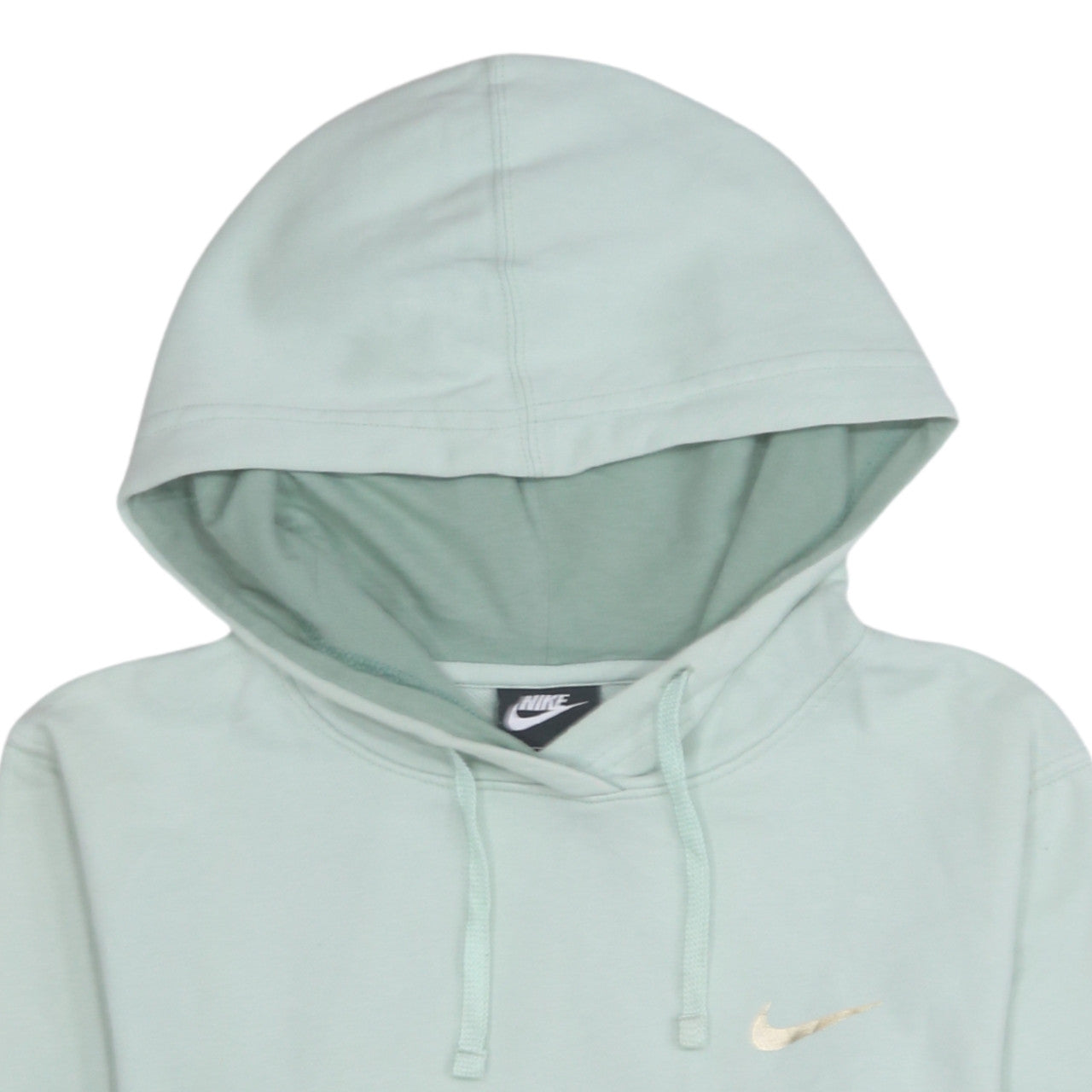 Nike Women’s Mint Green Pullover Hoodie XS Cotton Blend Sweatshirt
