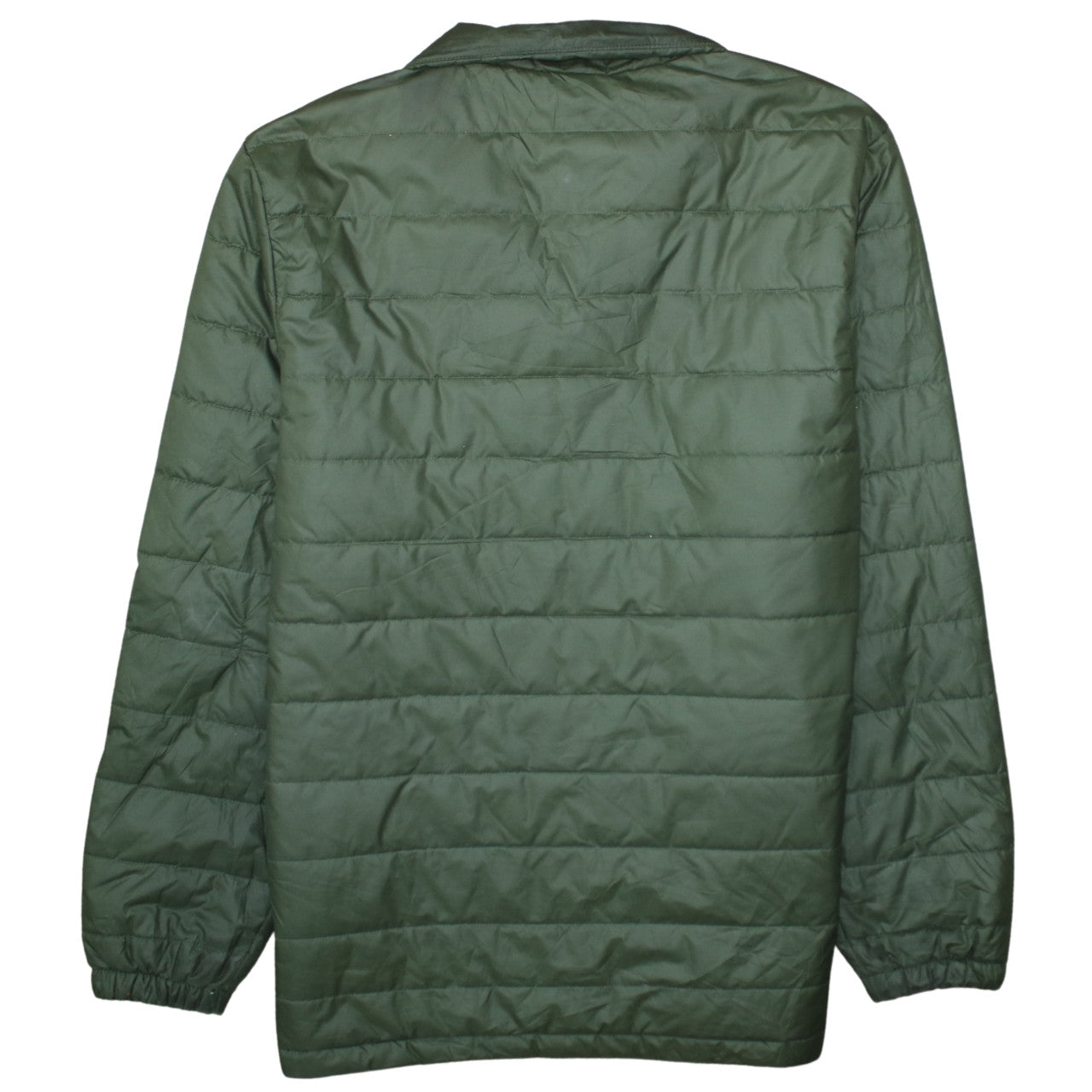 Timberland Men's Green XL Puffer Jacket Lightweight Nylon Quilted Coat