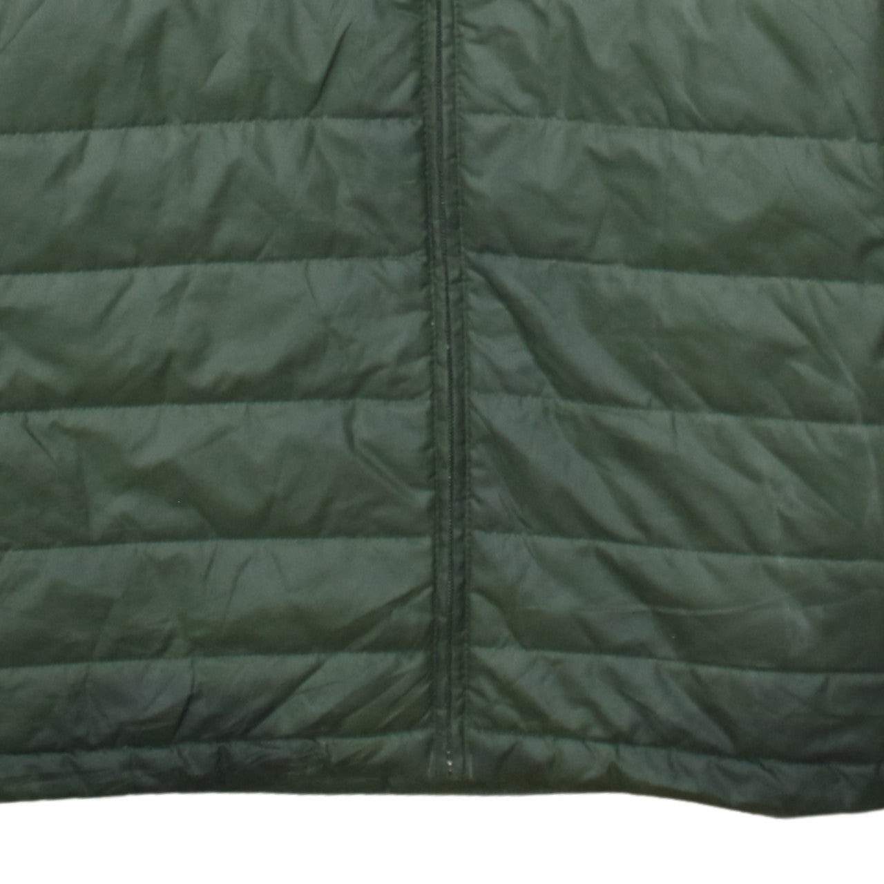Timberland Men's Green XL Puffer Jacket Lightweight Nylon Quilted Coat