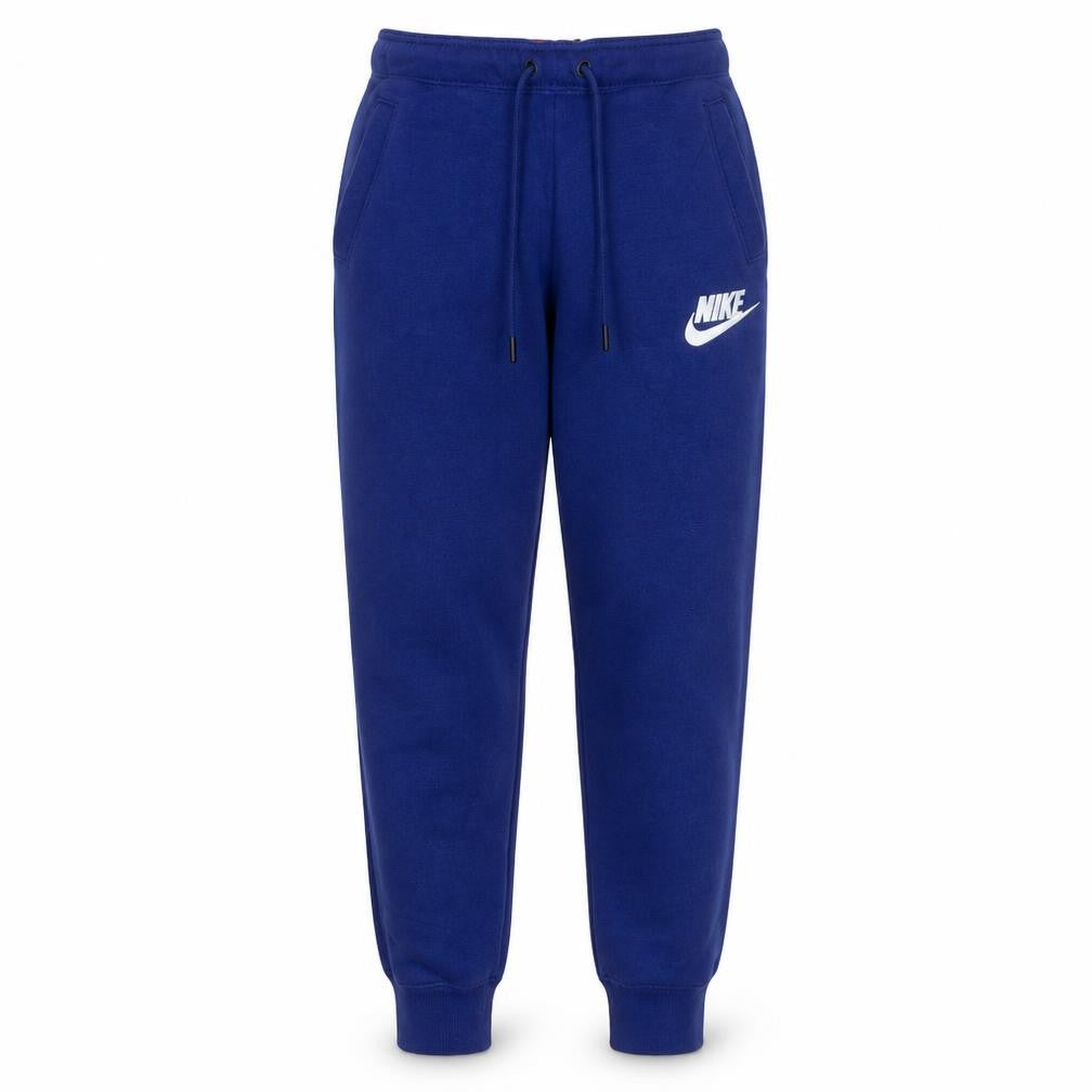 Nike Men Blue Fleece Sweatpants Small Regular Fit Casual