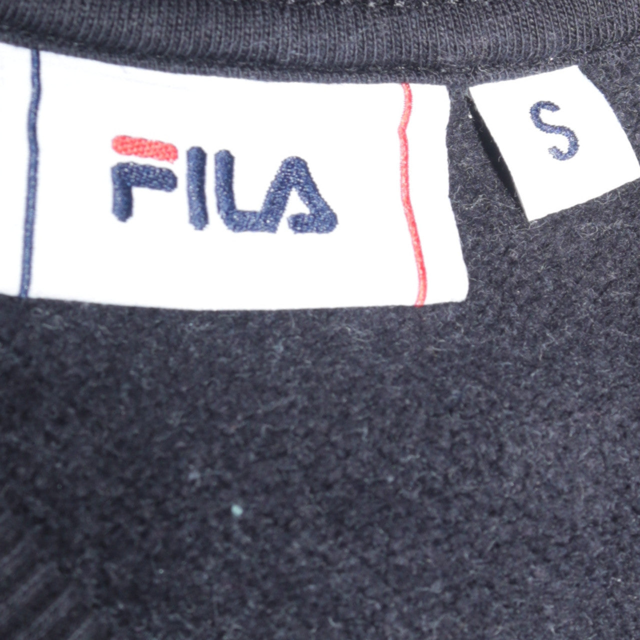 Fila Men's Multicoloured Crew Neck Logo Sweatshirt Size S
