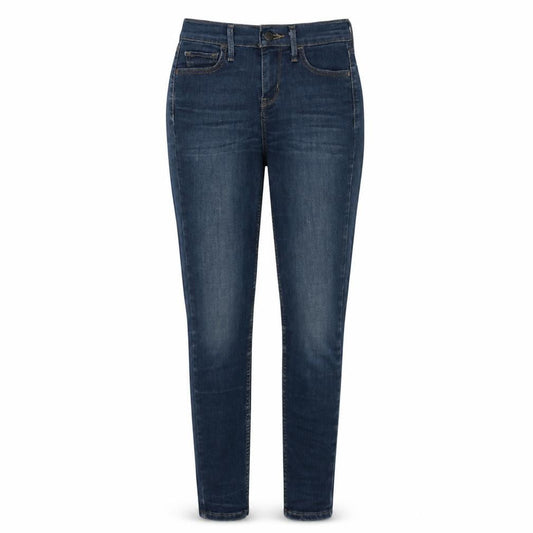 Levi's Women's Blue 710 Super Skinny Jeans Size 25 Mid-Rise Denim